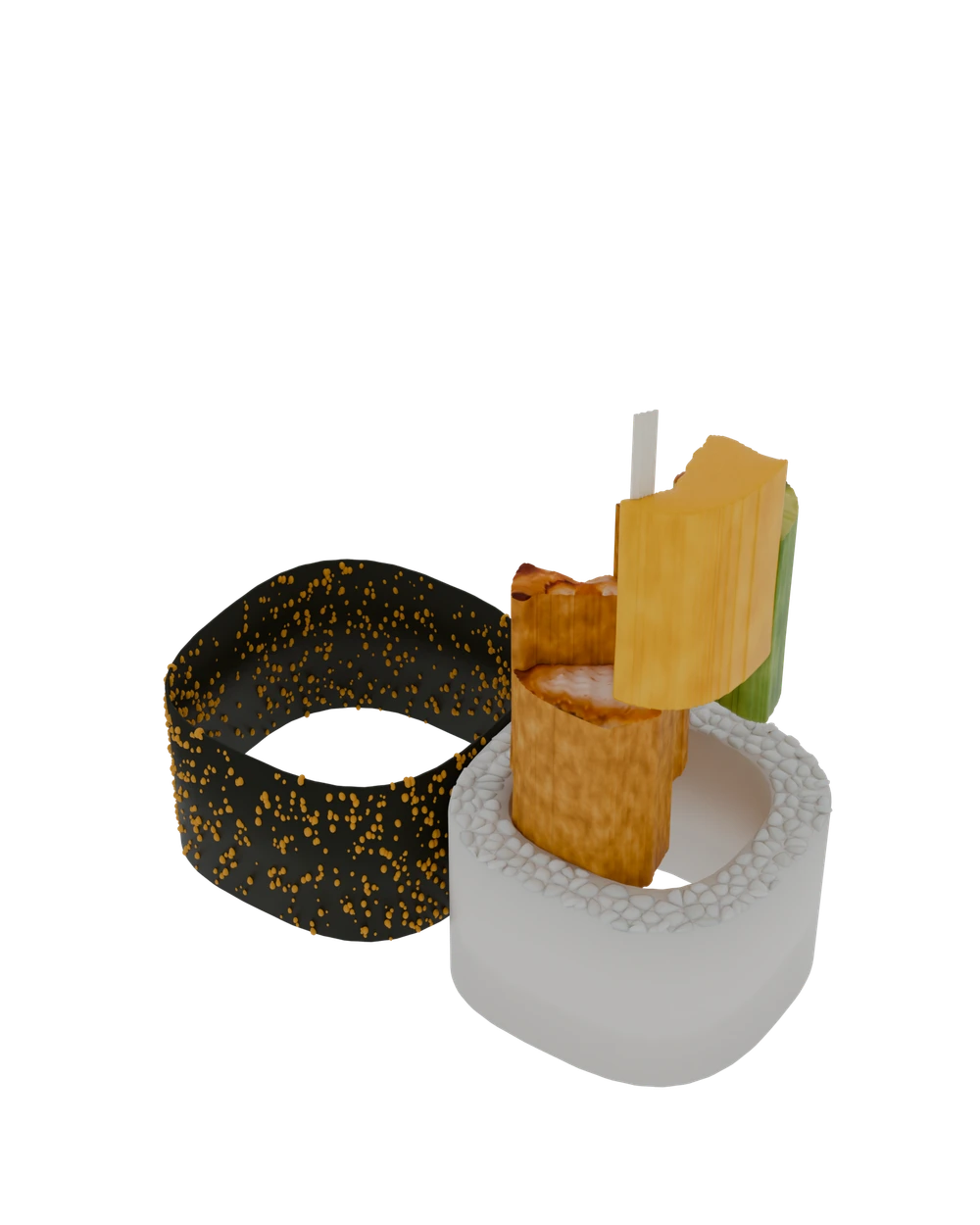 Chicken Cheddar, por capas