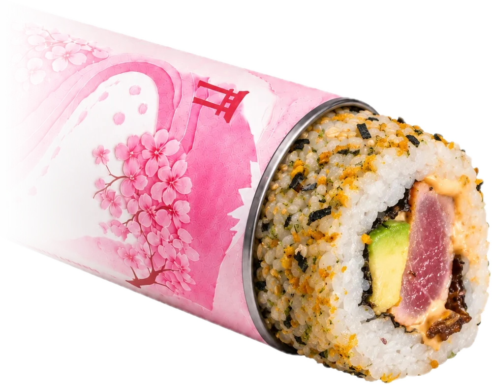 Flambéed Tuna